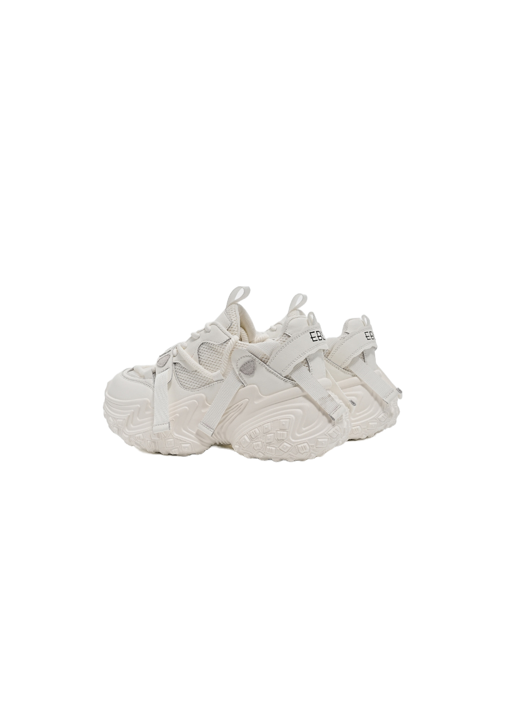 Racing-Tread Chunky Sport Sneakers