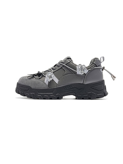 Sakura-Plush Chunky Trail Sneakers