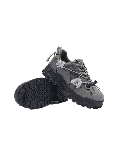 Sakura-Plush Chunky Trail Sneakers