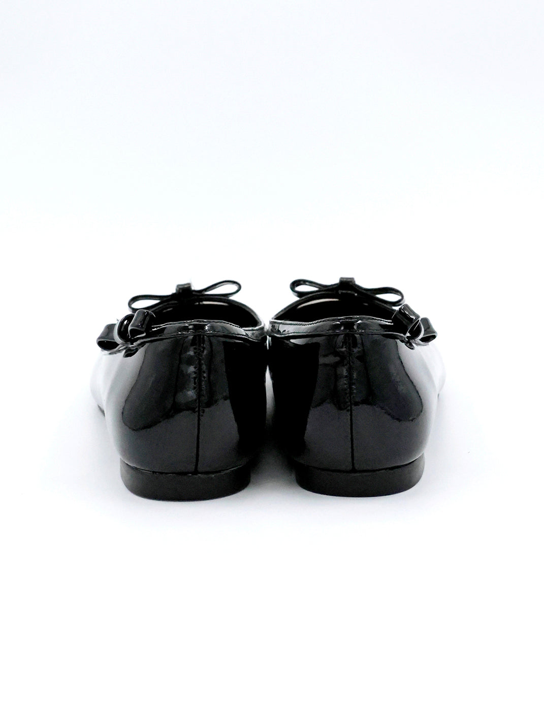 Heart-Back Patent Ballet Flats