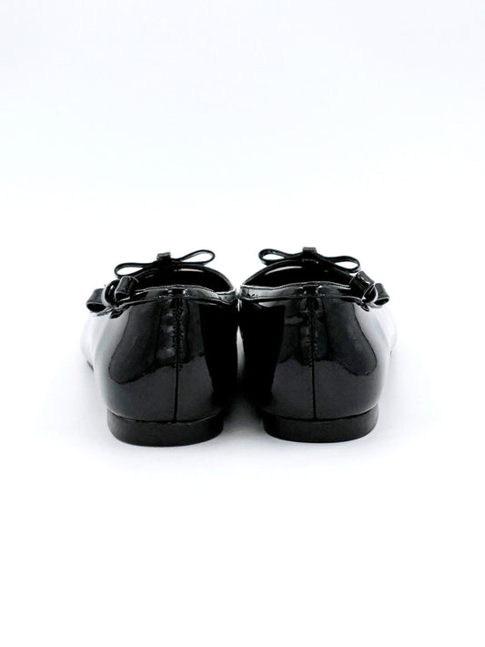 Heart-Back Patent Ballet Flats