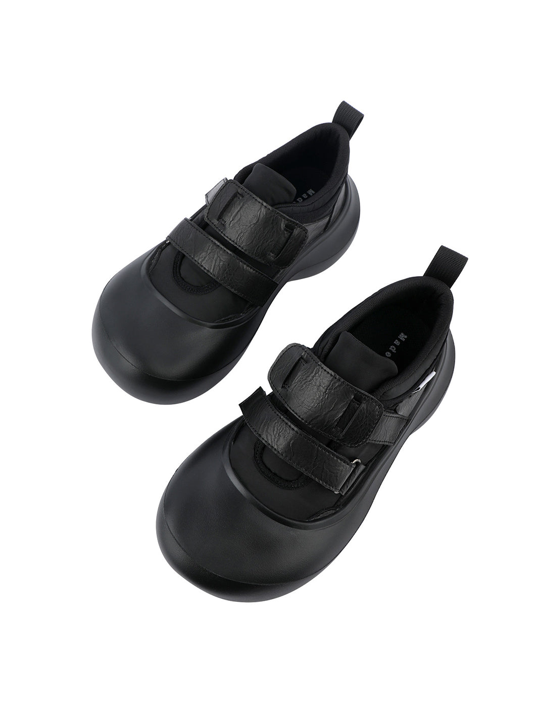 Triple-Strap Sculpted Platform Shoes
