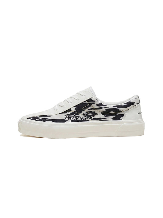 Dreamers Ink-Print Canvas Skate Shoes