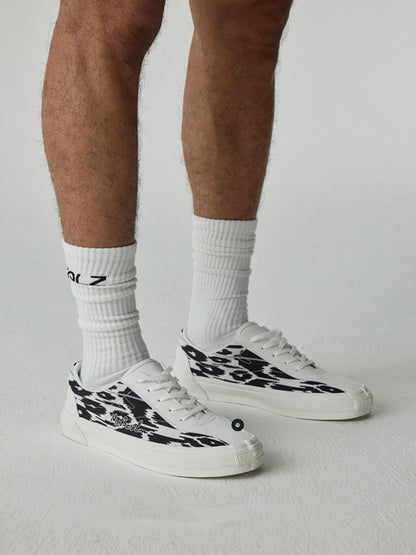Dreamers Ink-Print Canvas Skate Shoes