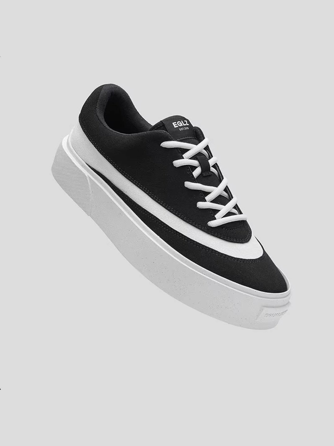 FAULT Suede Colorblock Platform Trainers