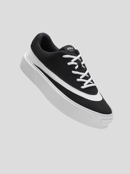 FAULT Suede Colorblock Platform Trainers