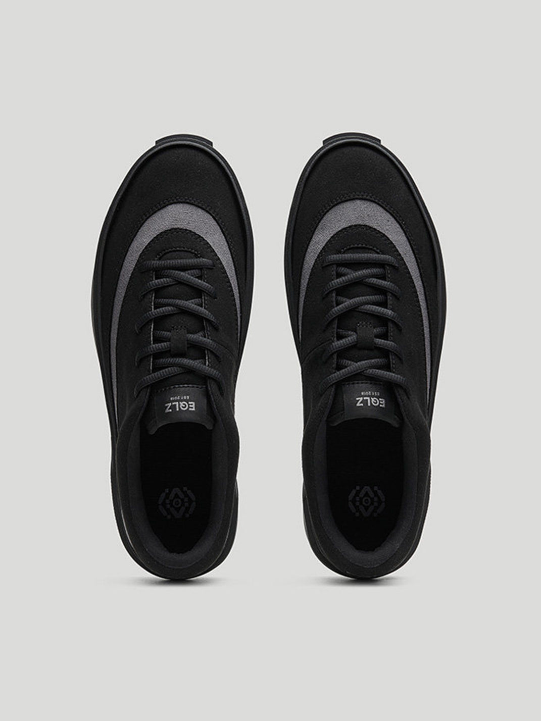 FAULT Suede Colorblock Platform Trainers