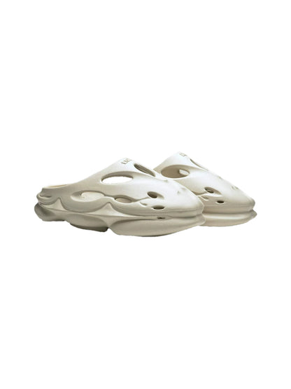 Perforated Dual-Density Platform Clogs
