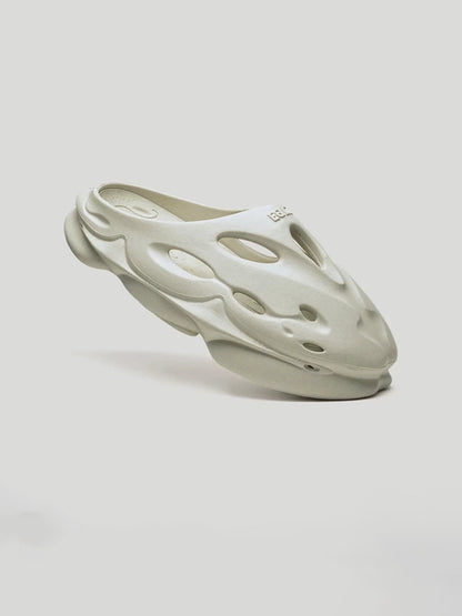 Perforated Dual-Density Platform Clogs