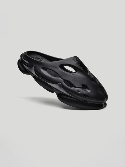 Perforated Dual-Density Platform Clogs