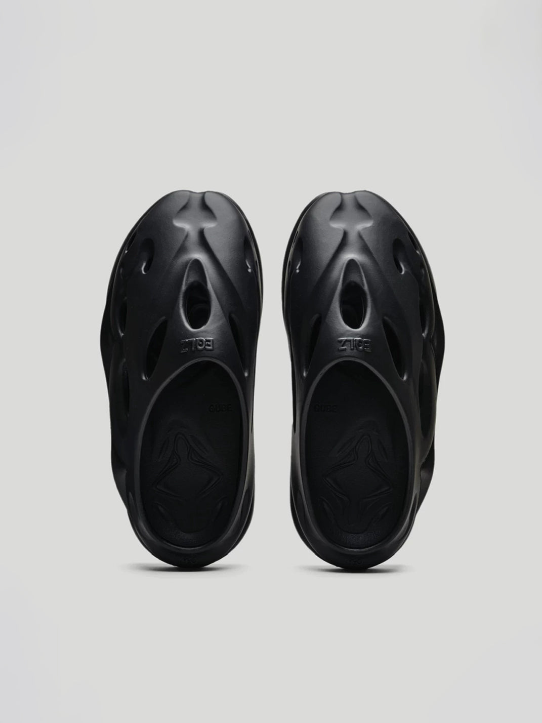 Perforated Dual-Density Platform Clogs