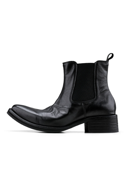 Pointed Platform Chelsea Boots