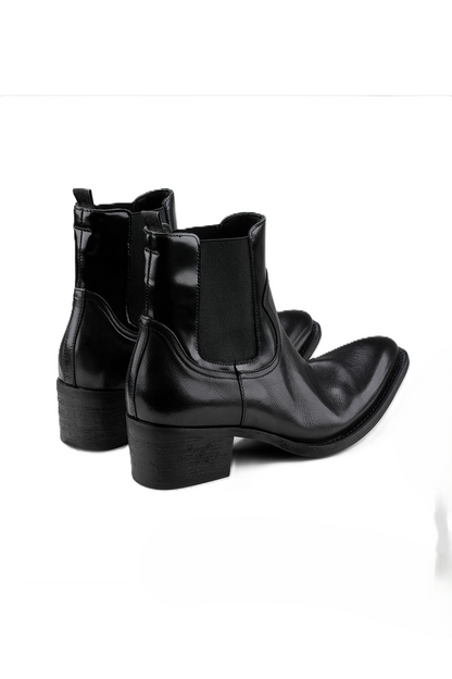 Pointed Toe Chelsea Boots