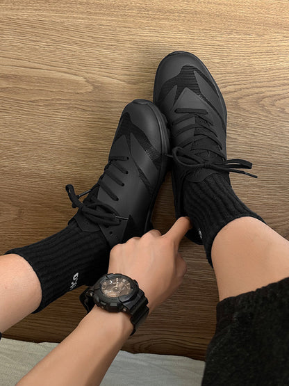 Arch-Support Elastic Low-Profile Sneakers