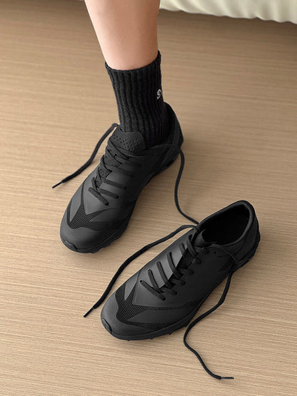 Arch-Support Elastic Low-Profile Sneakers