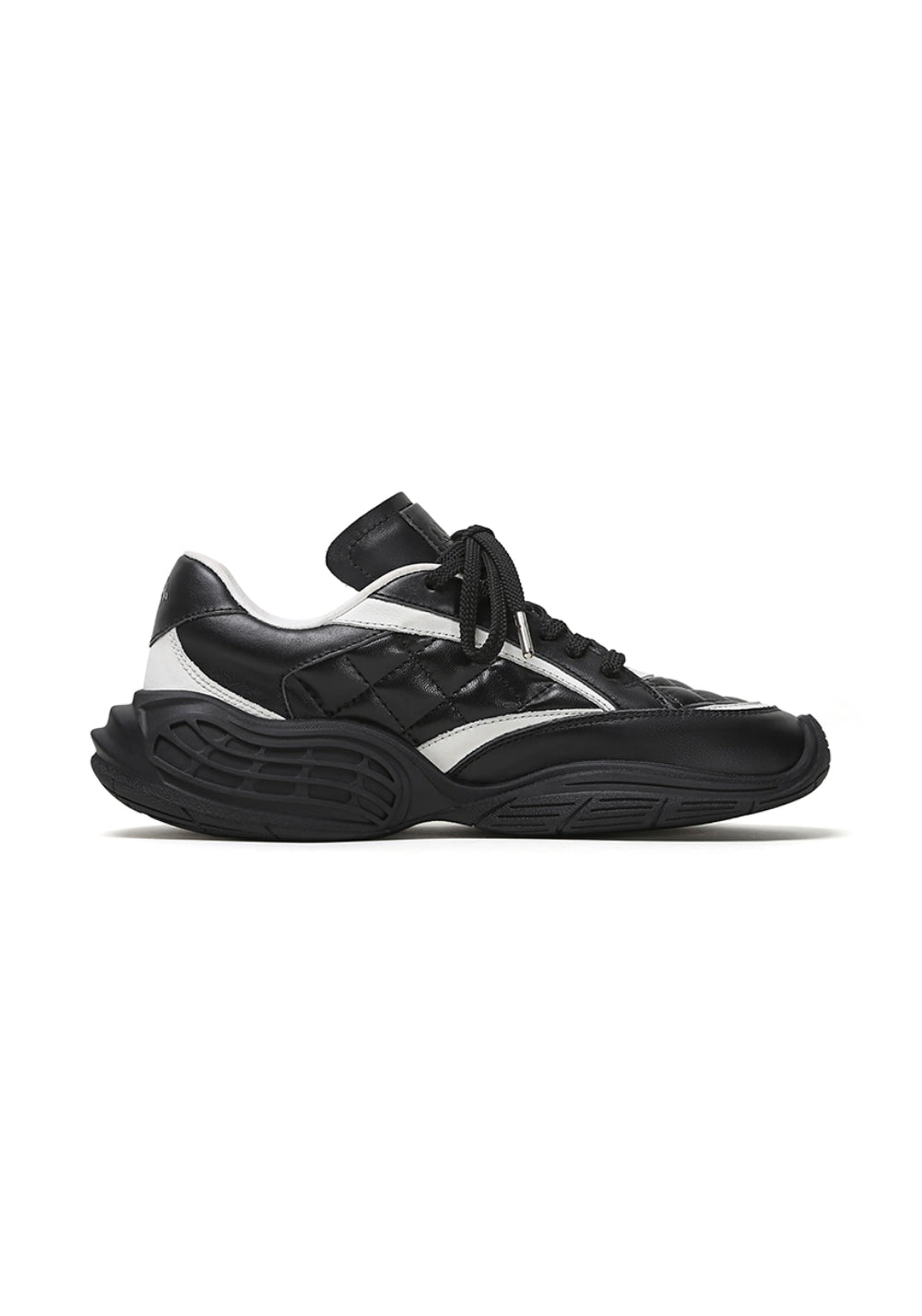 Quilted-Panel Low-Profile Sport Sneakers