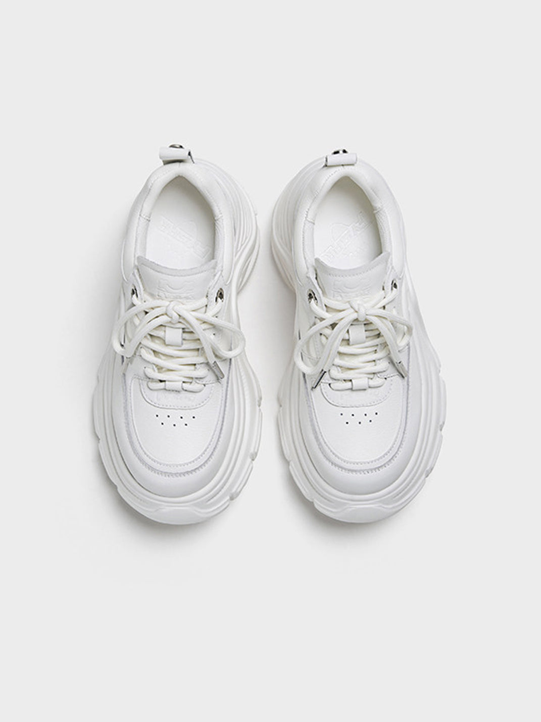 Sculpted-Wave Chunky Dad Sneakers