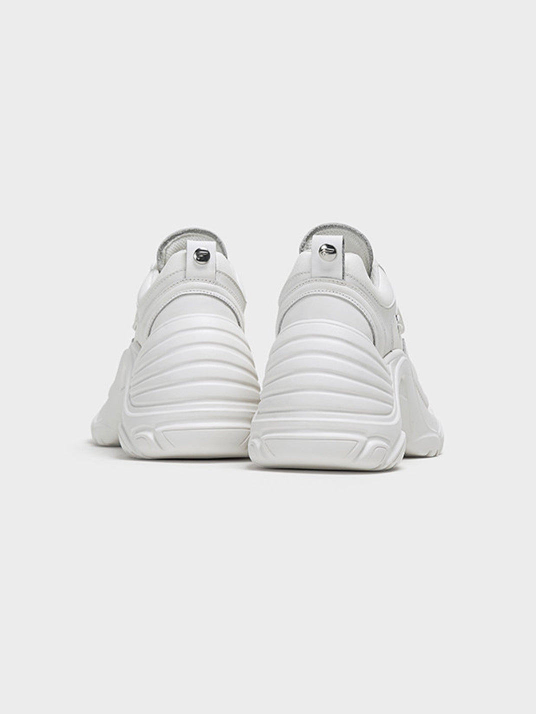 Sculpted-Wave Chunky Dad Sneakers