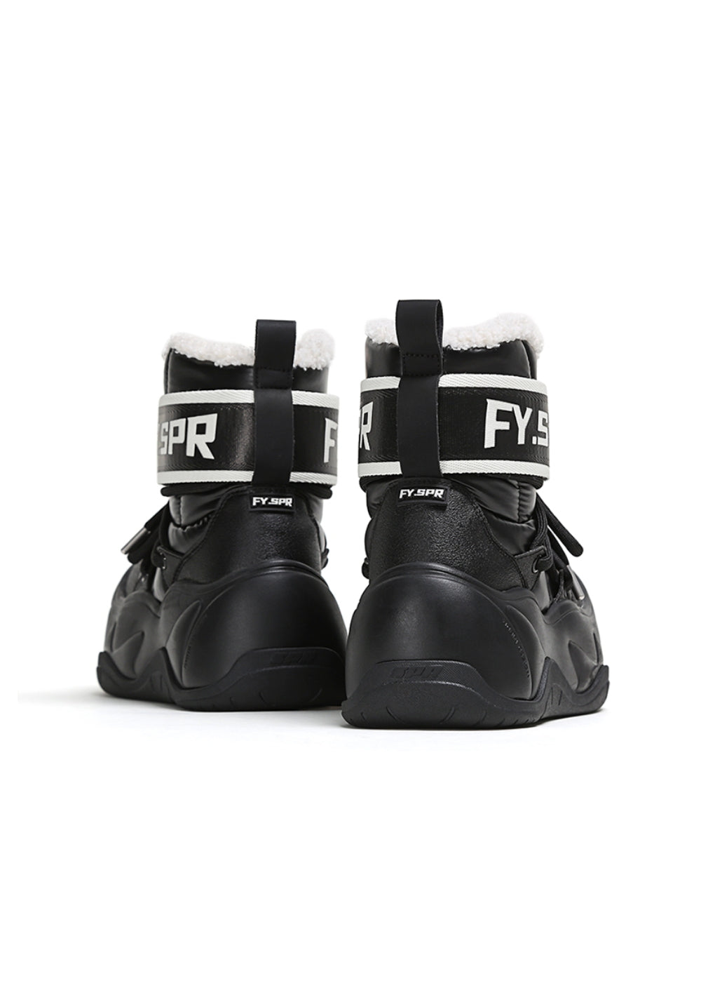 Faux-Fur Waterproof Chunky Moon Boots