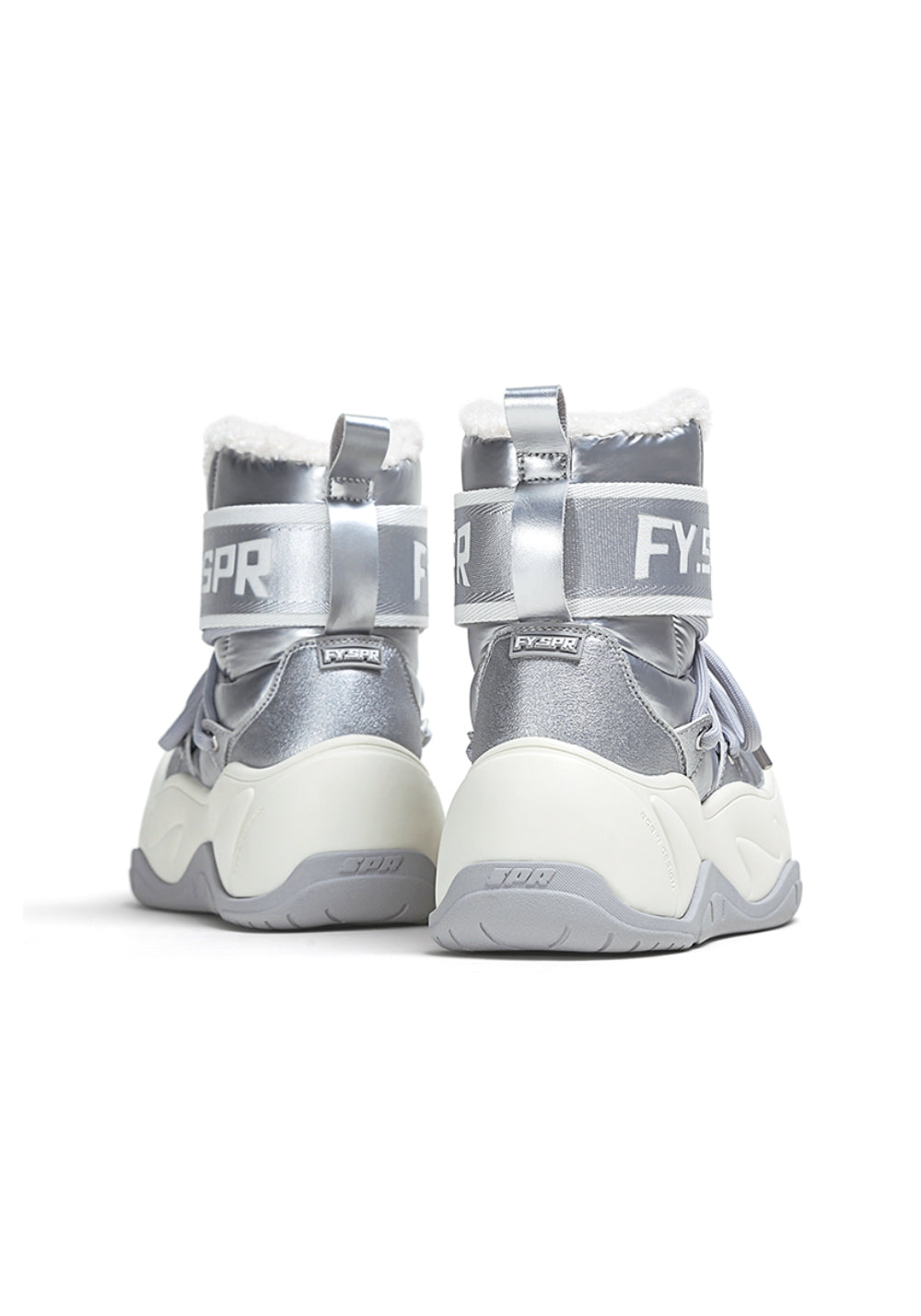 Faux-Fur Waterproof Chunky Moon Boots