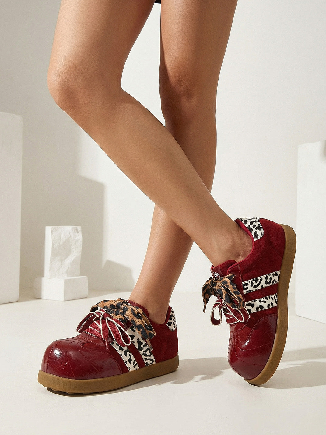 Leopard Print Training Sneaker