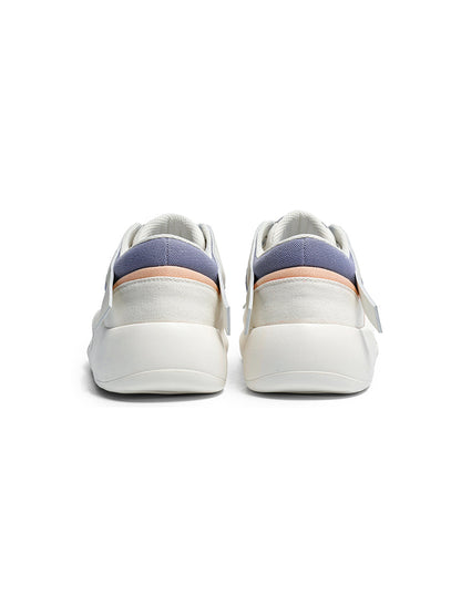 Geometric Panel Platform Runner Sneakers