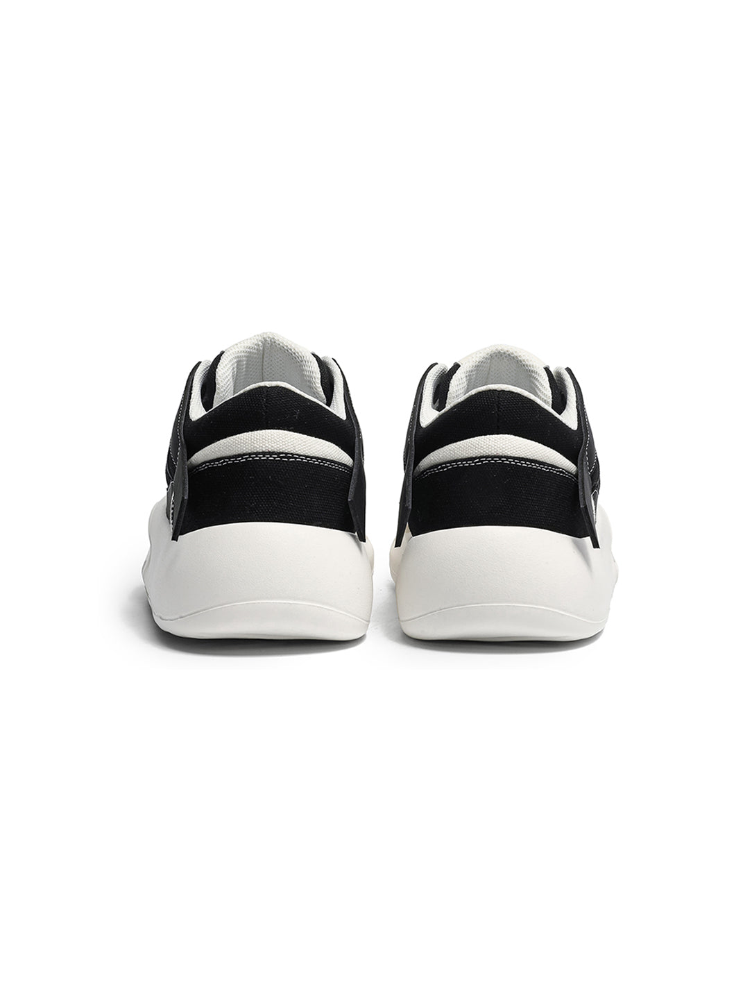 Geometric Panel Platform Runner Sneakers