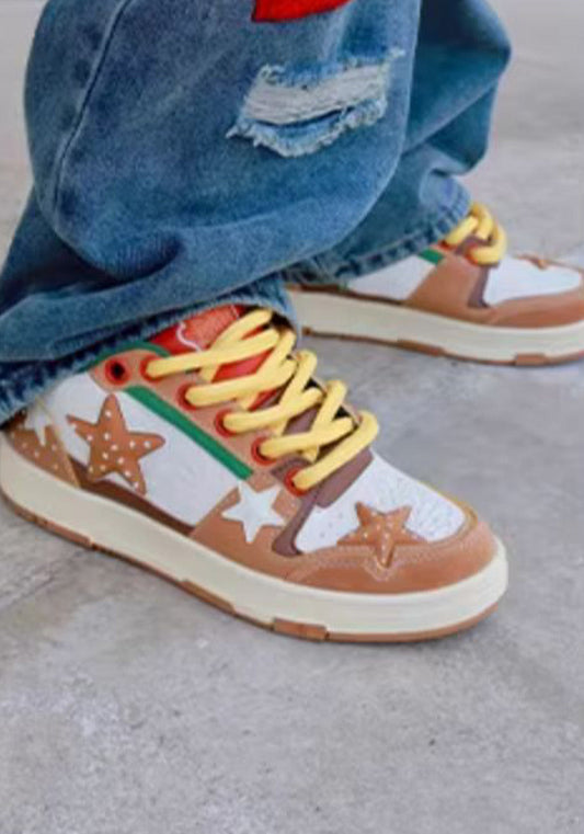 Hamburger Star High-Top Sneakers