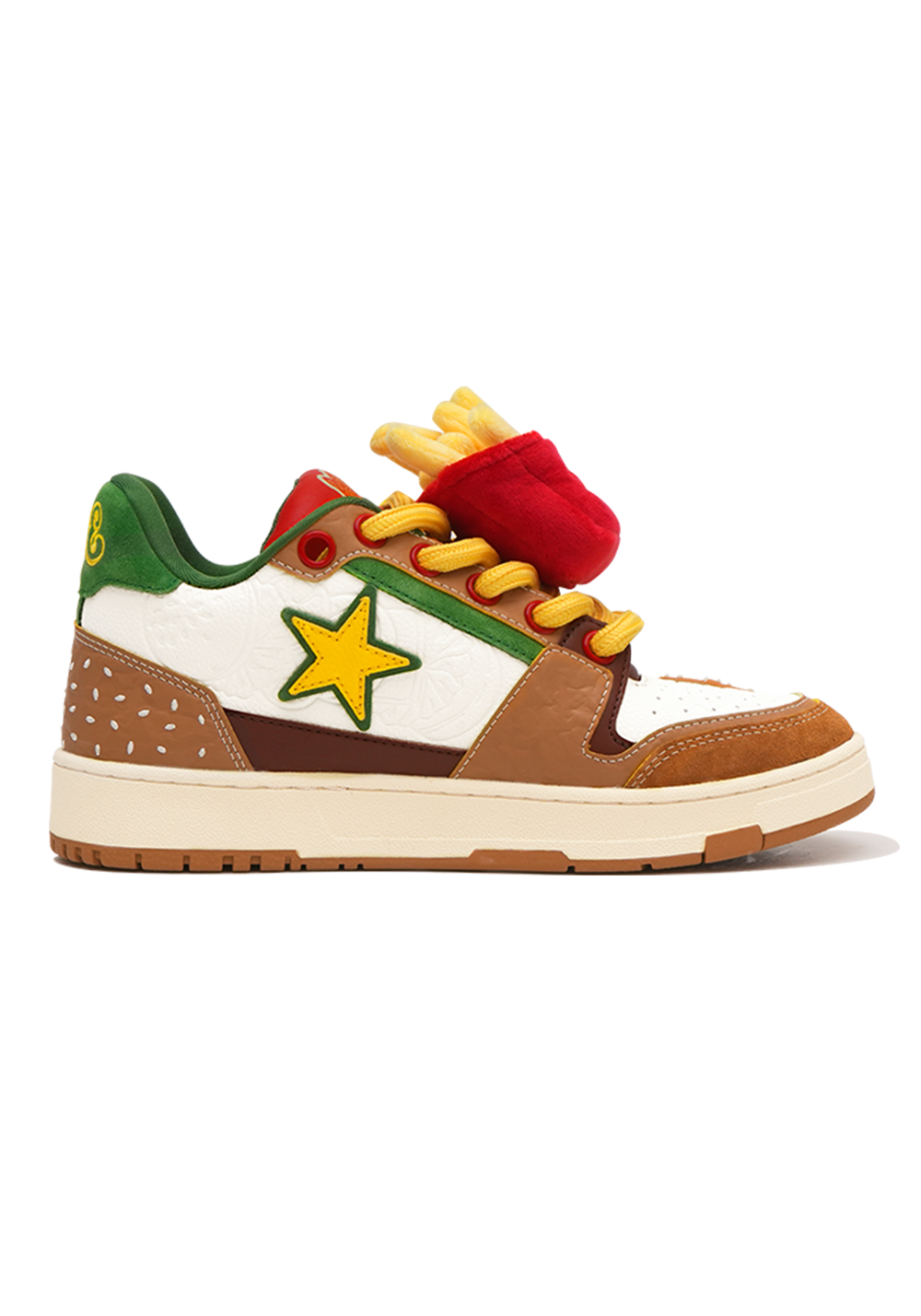 Hamburger Star High-Top Sneakers