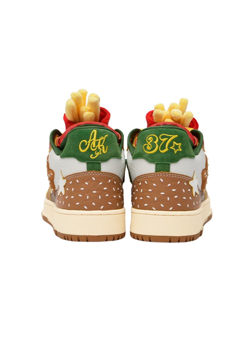 Hamburger Star High-Top Sneakers