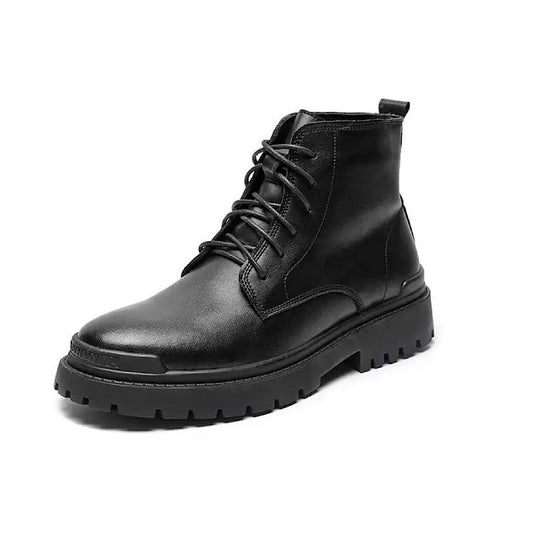 Plain simple platform boots  HL1901