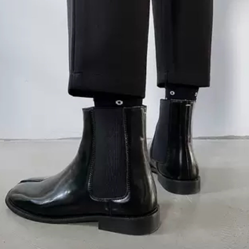 Enamel socks boots