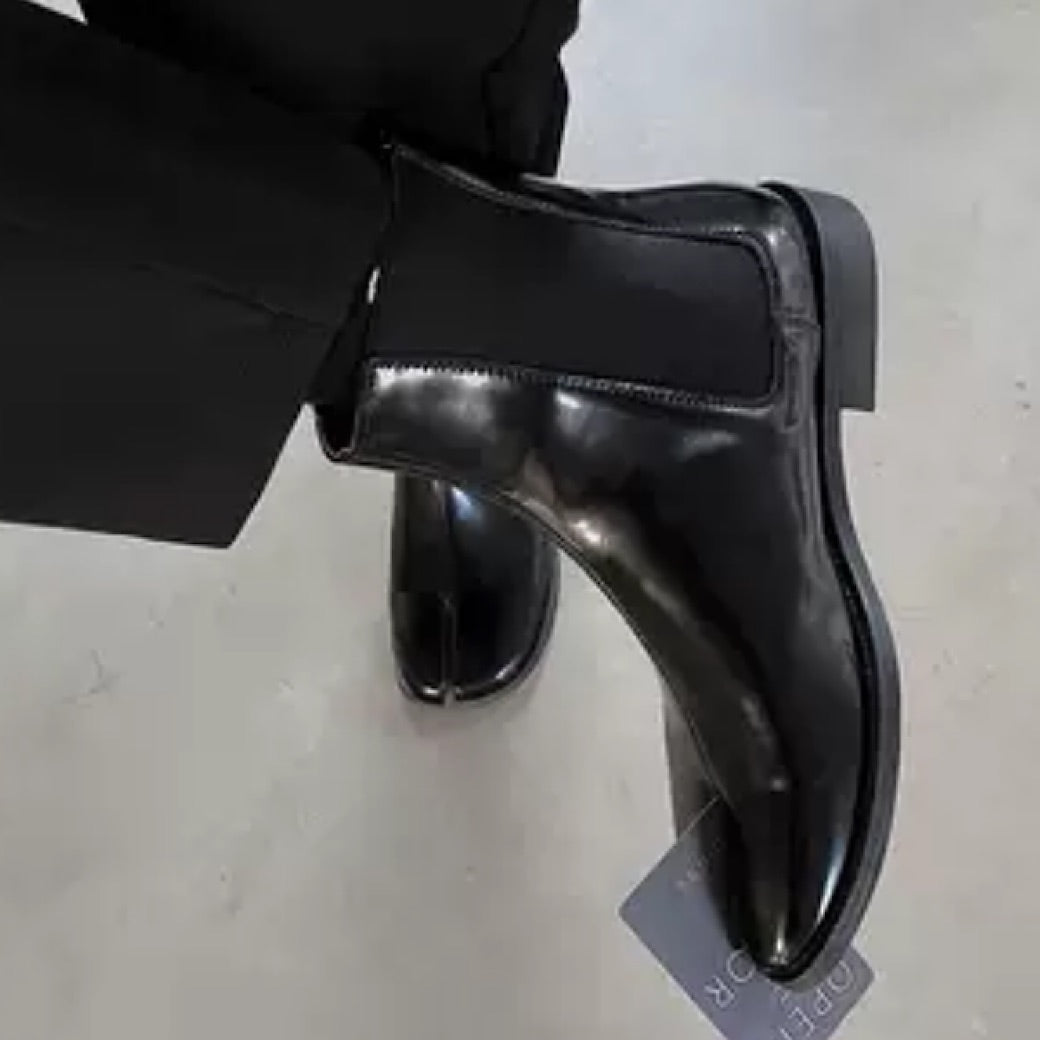 Enamel socks boots