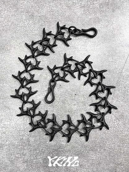 SPINE-HEART Snakebone One-Piece 3D-Printed Pant Chain [ID:0569CH]