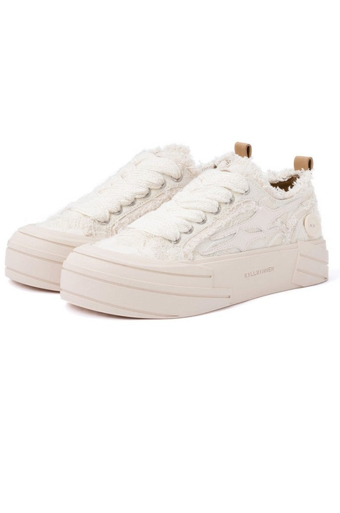 Flowers Canvas Sneakers