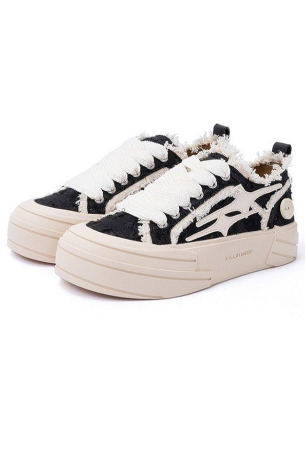 Flowers Canvas Sneakers