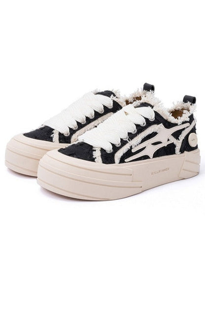 Flowers Canvas Sneakers