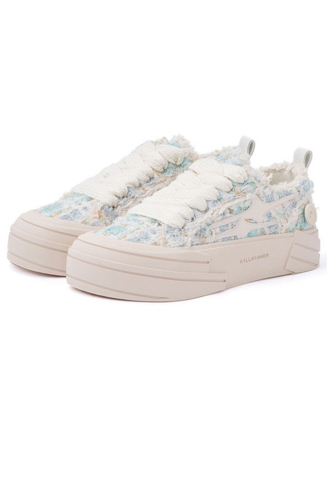 Flowers Canvas Sneakers