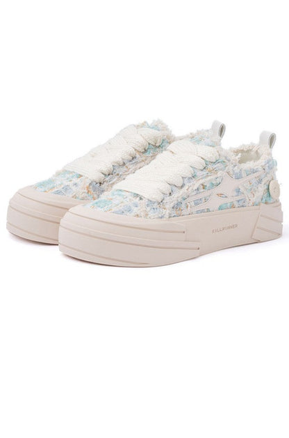 Flowers Canvas Sneakers