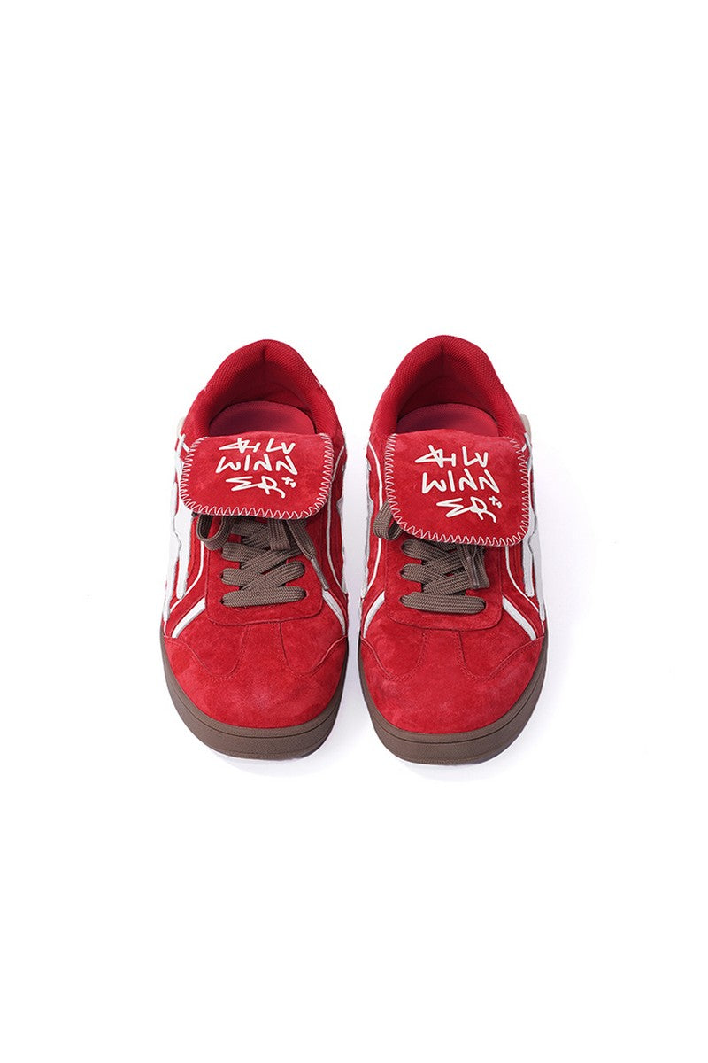 Red Velvet Dexter Sneakers