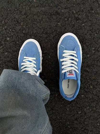 Afro-Embroidered Casual Skate Sneakers