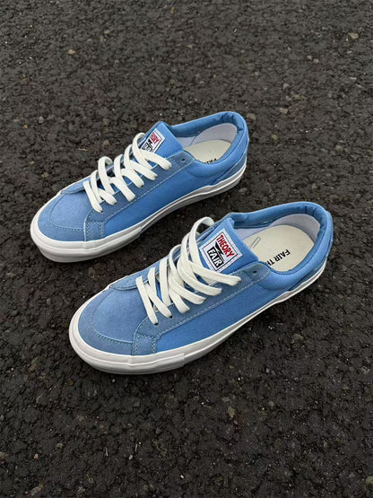 Afro-Embroidered Casual Skate Sneakers
