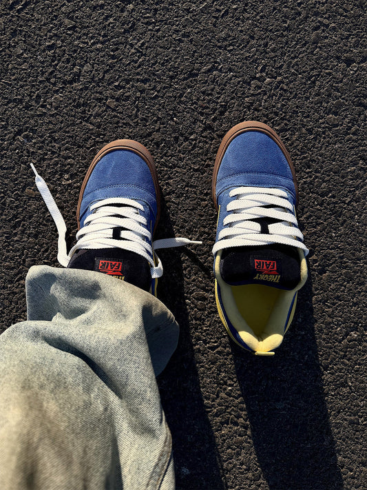 Lightning-Bolt Colorblock Skate Sneakers