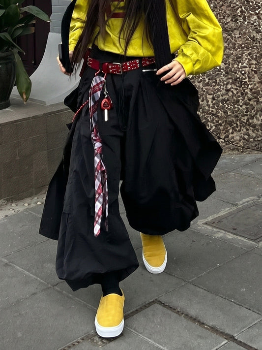 Quilted Yellow Slip-On Sneaker Mules