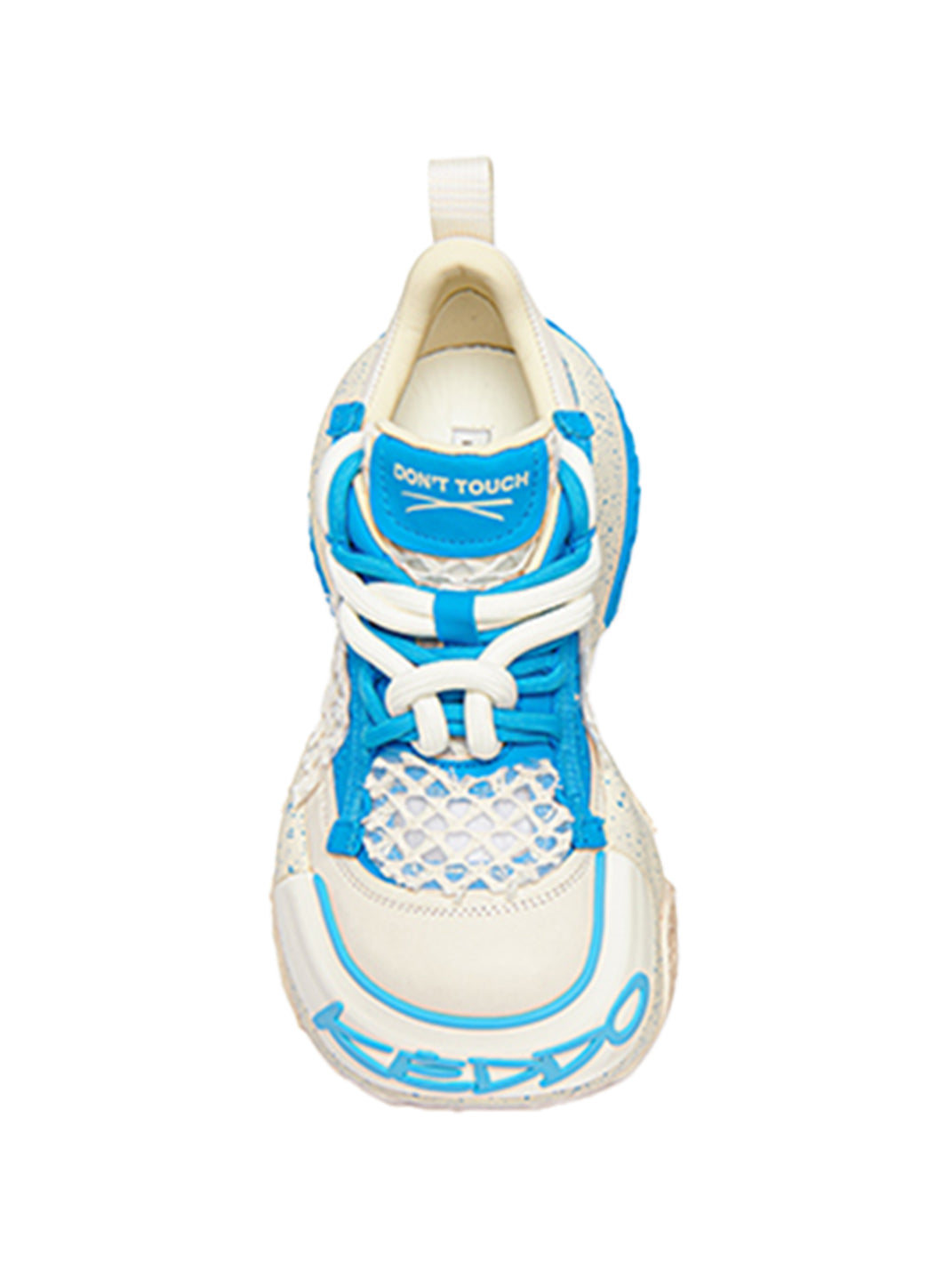 Macaron Blue Mesh Chunky Dad Sneakers