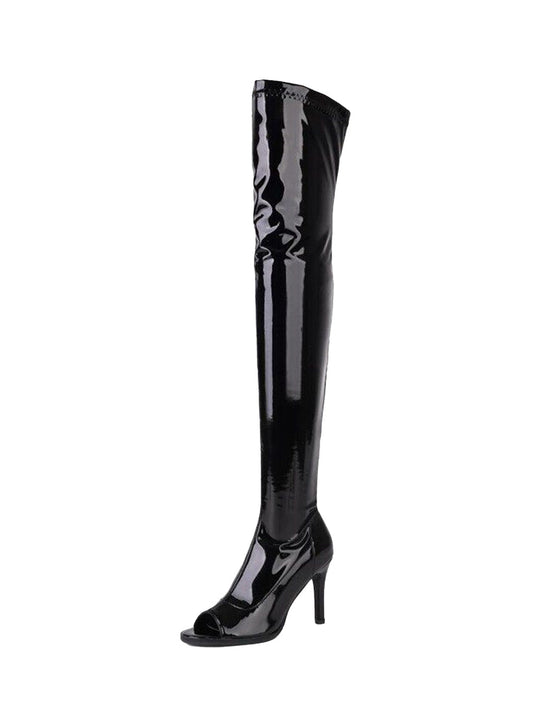 Over-Knee Jazz Stiletto Boots