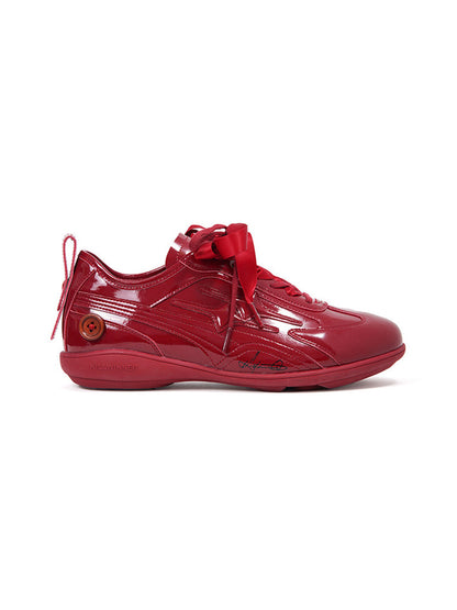 Crimson Tonal Athletic Runner Sneakers