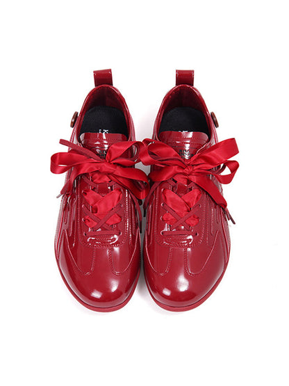 Crimson Tonal Athletic Runner Sneakers