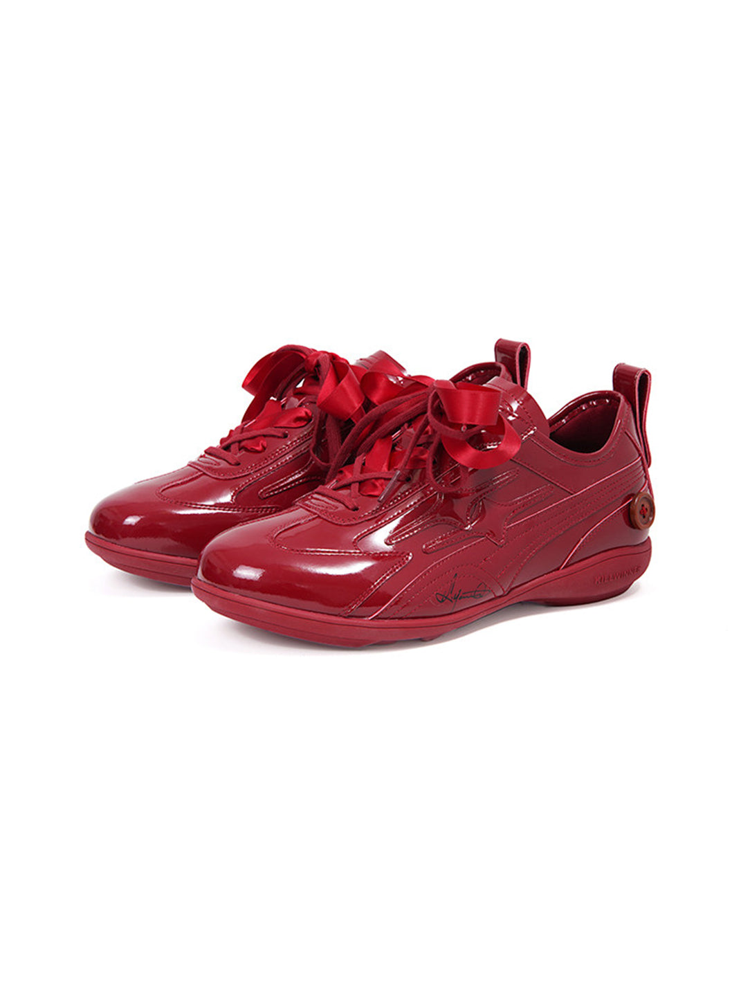 Crimson Tonal Athletic Runner Sneakers