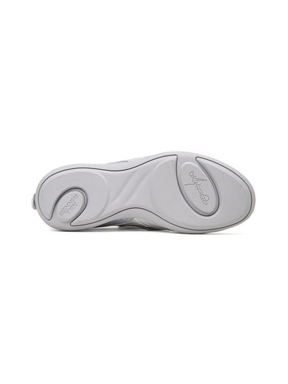 Silver Sculpted-Panel Athletic Trainers